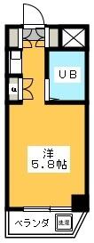 エトワール明神町 401｜東京都八王子市明神町４丁目(賃貸マンション1R・4階・14.06㎡)の写真 その2