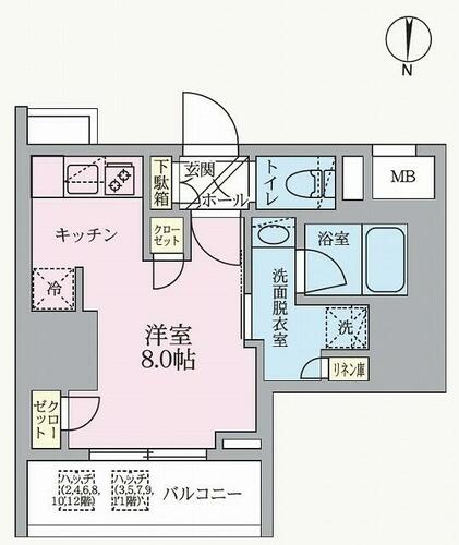 同じ建物の物件間取り写真 - ID:213106485543