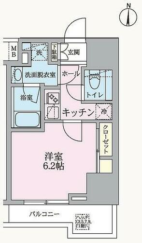 同じ建物の物件間取り写真 - ID:213106484661