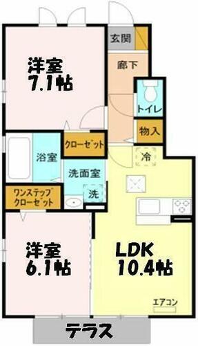 同じ建物の物件間取り写真 - ID:211046794098