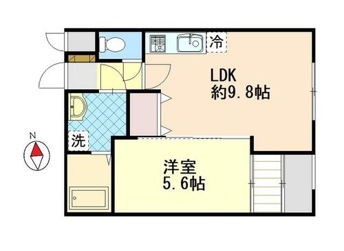 同じ建物の物件間取り写真 - ID:206001953270