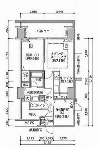 同じ建物の物件間取り写真 - ID:213106530544