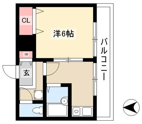 同じ建物の物件間取り写真 - ID:223031944592