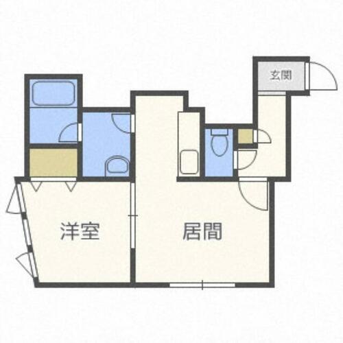 コンフォート白石の間取り