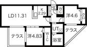 札幌市厚別区大谷地東２丁目 4階建 新築のイメージ