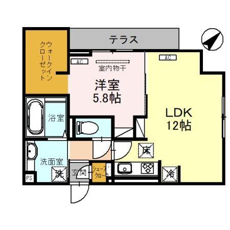 同じ建物の物件間取り写真 - ID:211044568348