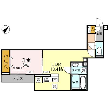 同じ建物の物件間取り写真 - ID:211044568346