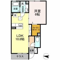 東京都練馬区高松４丁目（賃貸アパート1LDK・1階・40.44㎡） その2