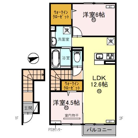 同じ建物の物件間取り写真 - ID:229008887658