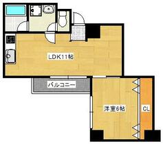 オズハウス 501 ｜ 兵庫県神戸市灘区水道筋５丁目（賃貸マンション1LDK・5階・37.52㎡） その2