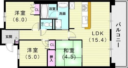 同じ建物の物件間取り写真 - ID:227081313807