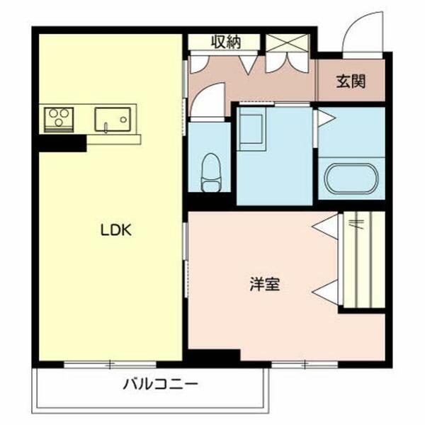 シャーメゾンＨＩＮＯ 0203｜滋賀県蒲生郡日野町松尾１丁目(賃貸アパート1LDK・2階・45.02㎡)の写真 その2