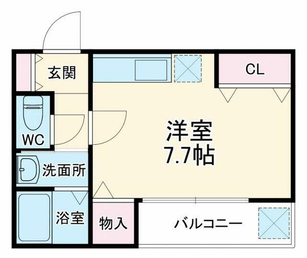 Ｇｒａｎｄｅ二俣川 102｜神奈川県横浜市旭区二俣川２丁目(賃貸マンション1R・1階・25.70㎡)の写真 その2