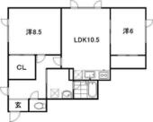 札幌市中央区南七条西９丁目 3階建 築19年のイメージ