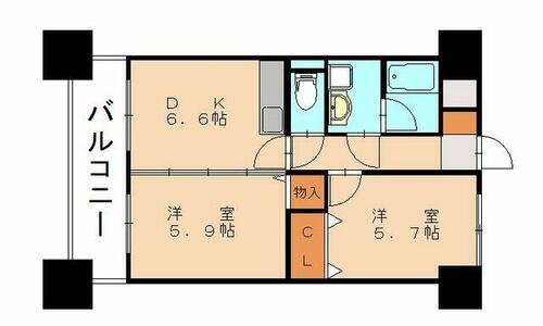 同じ建物の物件間取り写真 - ID:240028297840