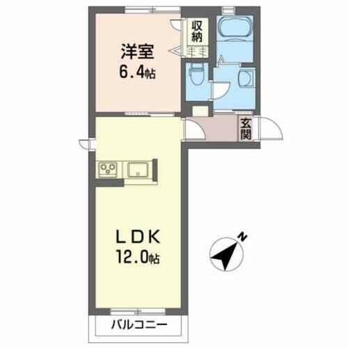 同じ建物の物件間取り写真 - ID:202007128921