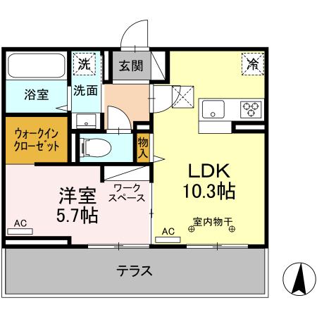 同じ建物の物件間取り写真 - ID:207001128752