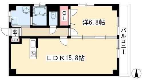 同じ建物の物件間取り写真 - ID:223028862778