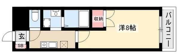 ベルコリーヌ瑞穂 302｜愛知県名古屋市瑞穂区彌富通２丁目(賃貸マンション1K・3階・27.35㎡)の写真 その2