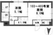 札幌市中央区南五条西１５丁目 4階建 築17年のイメージ