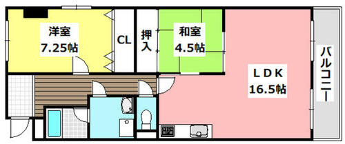 パールマンションの間取り