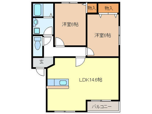 同じ建物の物件間取り写真 - ID:221010515271