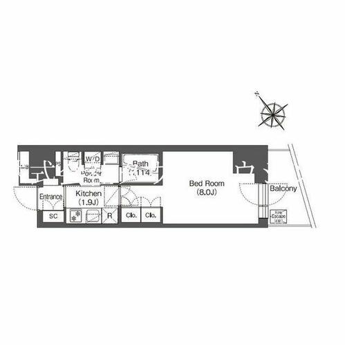 同じ建物の物件間取り写真 - ID:213103113011