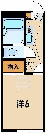 埼玉県新座市馬場１丁目(賃貸アパート1K・1階・19.87㎡)の写真 その2