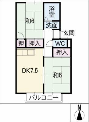 同じ建物の物件間取り写真 - ID:221010693730