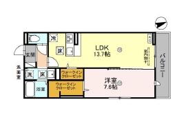 Ｄ－ＲＯＯＭ　正木 101 ｜ 兵庫県姫路市西二階町（賃貸アパート1LDK・1階・50.93㎡） その2