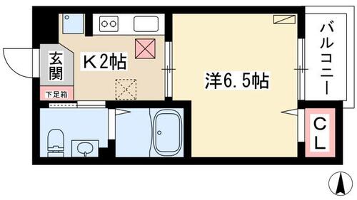 同じ建物の物件間取り写真 - ID:223032141621