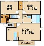 厚木市温水 2階建 築11年のイメージ