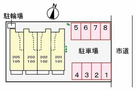 コートＹＳ 205 ｜ 愛知県一宮市森本１丁目（賃貸アパート1LDK・2階・41.98㎡） その15