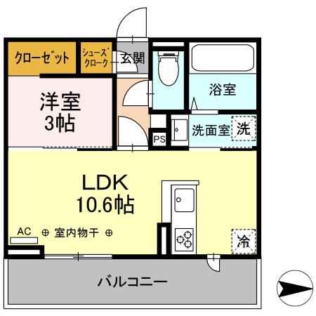 同じ建物の物件間取り写真 - ID:220002917630