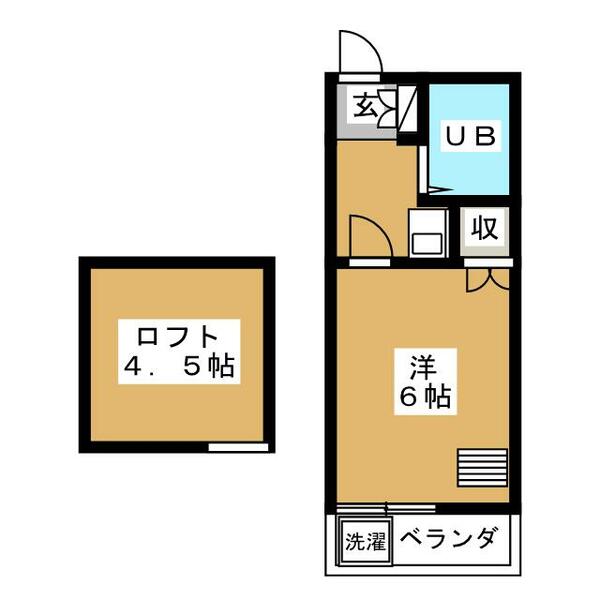 東京都中野区沼袋２丁目(賃貸アパート1K・2階・18.00㎡)の写真 その2