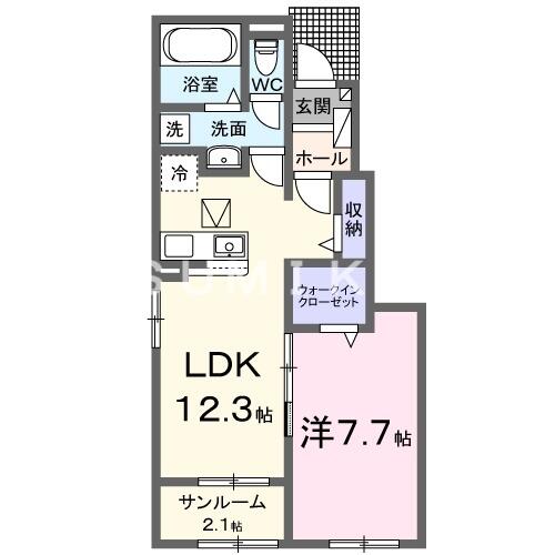 同じ建物の物件間取り写真 - ID:233019702360