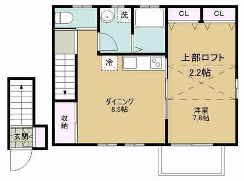 同じ建物の物件間取り写真 - ID:213100181970