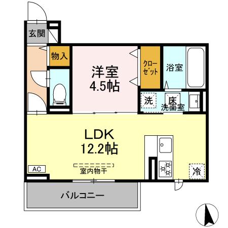 同じ建物の物件間取り写真 - ID:235004972274