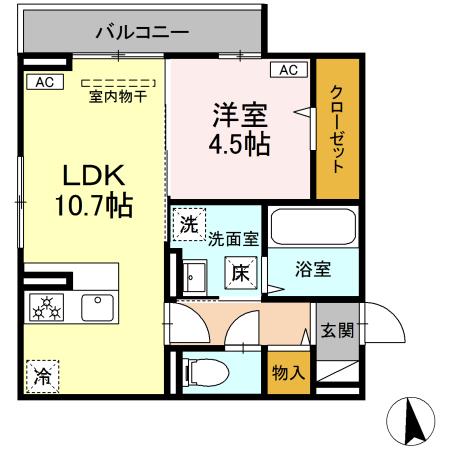 同じ建物の物件間取り写真 - ID:235004972275