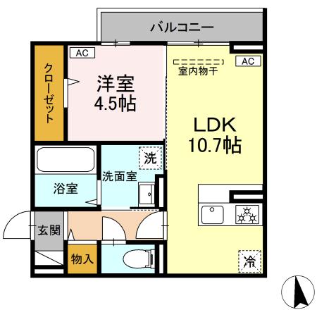 同じ建物の物件間取り写真 - ID:235004972273