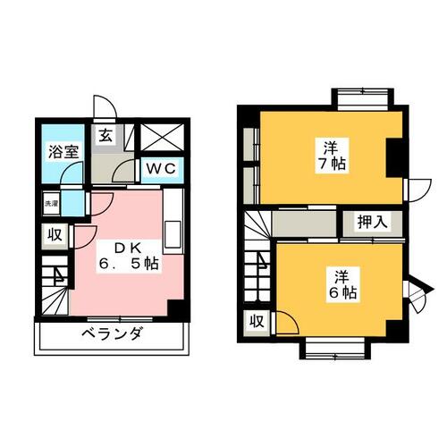 同じ建物の物件間取り写真 - ID:213103204629