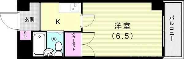 兵庫県神戸市垂水区本多聞２丁目(賃貸マンション1K・2階・18.49㎡)の写真 その2