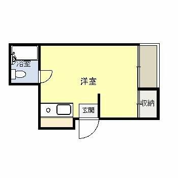 コーポあかね 401｜香川県善通寺市善通寺町６丁目(賃貸アパート1R・4階・19.69㎡)の写真 その2