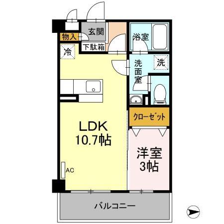 同じ建物の物件間取り写真 - ID:224004756170