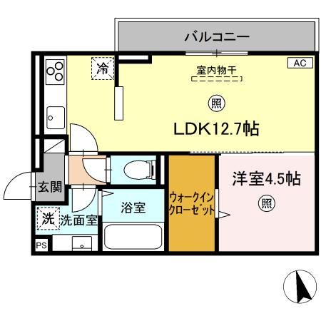 同じ建物の物件間取り写真 - ID:240027366038