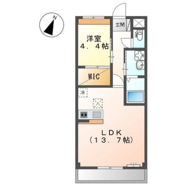 グランドフィルコース｜大阪府岸和田市摩湯町(賃貸マンション1LDK・2階・45.00㎡)の写真 その2