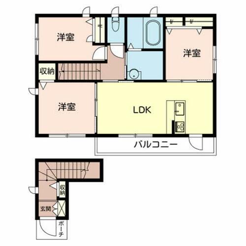 同じ建物の物件間取り写真 - ID:227081219580