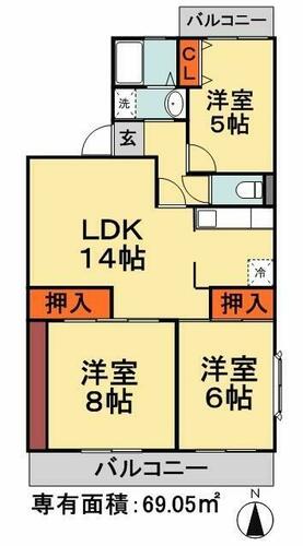 同じ建物の物件間取り写真 - ID:212042068015