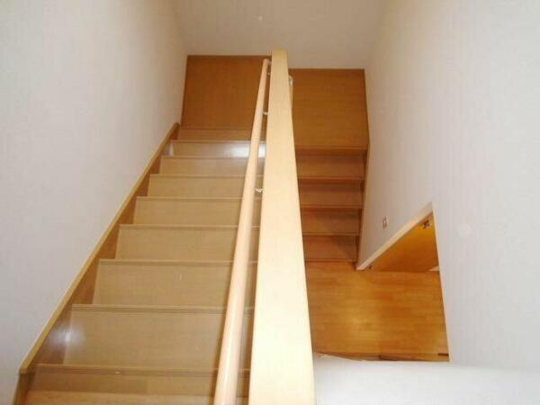 寝室：☆階段です☆