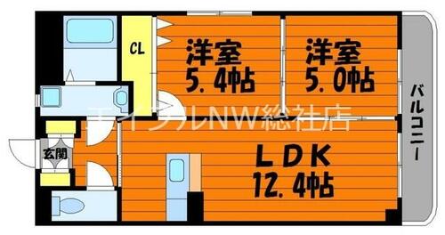 同じ建物の物件間取り写真 - ID:233019707827